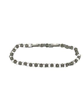 Vintage Avon Silver Tone Tennis Bracelet Clear Rhinestones w/ Extender